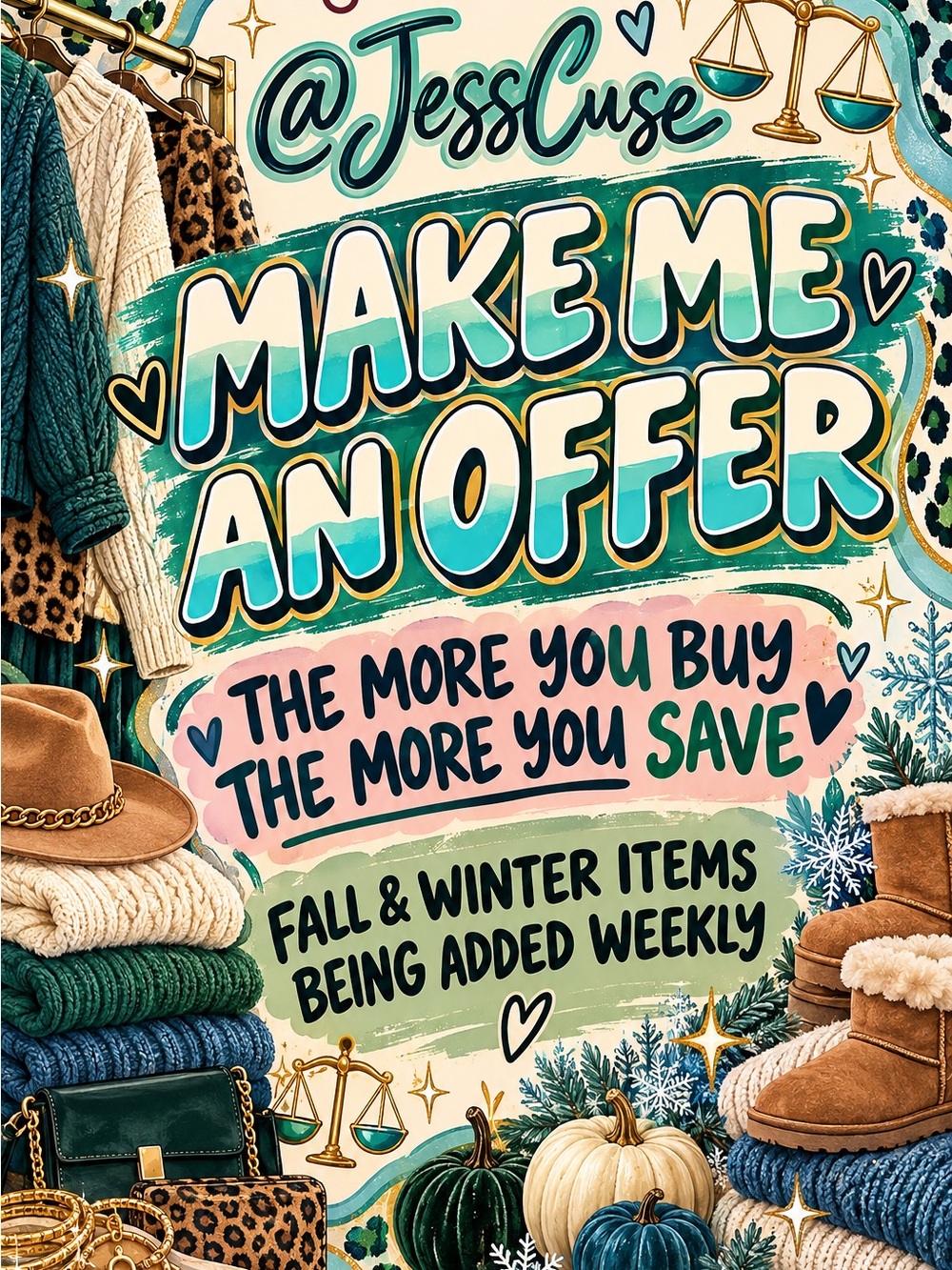 FALL & WINTER ITEMS ADDED WEEKLY 🍁❄️JACKETS 🧥 BOOTS👢SCARFS🧣& MORE! 🧢👜🕶️👖💍